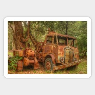 Rusty Trusty & the Bulldozer Sticker